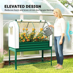 Outsunny Galvanised Raised Garden Bed - Image 5