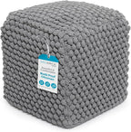 BIRDROCK HOME Buds Pouf Foot Stool Ottoman by BIRDROCKHOME