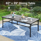 PHI VILLA 9 Pieces Outdoor Dining Set - Image 3
