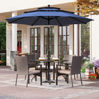 PHI VILLA 5 Pieces Outdoor Dining Set - Image 6