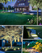 Brightown 4Pack Solar Spot Lights Outdoor - Image 6