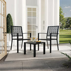 GAOMON 3 Piece Patio Bistro Set, Outdoor Patio Furniture Set - Image 7