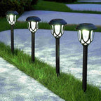 EXCMARK 10 Pack Solar Lights Outdoor Decorative, Solar Pathway Lights Outdoor - Image 3