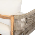 Christopher Knight Home Havets 77"W Outdoor 3 Seater Sofa, Acacia Wood Bench - Image 6