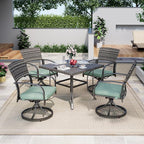 Pamapic 5-Piece Outdoor Dining Set - Image 3