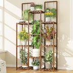 EnHomee Plant Stand Indoor Wood Plant Stand Outdoor Plant Shelves by EnHomee