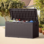 Greesum Outdoor Storage Box 100 Gallon Storage Bin - Image 3