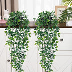 Waipfaru 2Pcs Fake Hanging Plants - Image 8