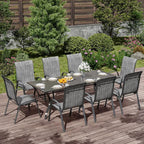 UDPATIO Patio Chairs Set of 8, Stackable Outdoor Dining Chairs - Image 2