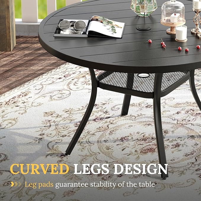 VICLLAX 5 Pieces Patio Dining Set - Image 6