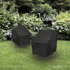 JinHrtoyi Outdoor Chair Covers 2 Pack, 30Wx34Dx38H inches Patio Chair Cover - Image 8