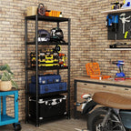 Plastic Storage Shelves, 70.2" H x 11.8" D x 23.62" W Plastic Shelves - Image 6