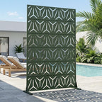Casaphoria Metal Privacy Screen Outdoor, Drakgreen-Star - Image 2