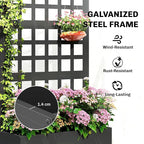 Outsunny Galvanized Raised Garden Bed - Image 3