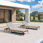 PURPLE LEAF 2 Piece Outdoor Chaise Lounge - Image 2