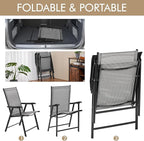 Yaheetech Patio Dining Chairs Set of 4 - Image 4