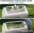 Raised Garden Bed with Self-Watering System, Galvanized Raised Beds - Image 5