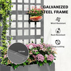 Outsunny Galvanized Raised Garden Bed - Image 3