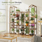 EnHomee Plant Stand Indoor Plant Stands Outdoor Tall Plant Shelf - Image 3