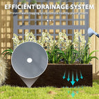 Outsunny Galvanized Raised Garden Bed - Image 6