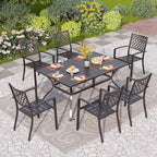 PHI VILLA 7 Pieces Outdoor Dining Set - Image 5