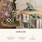MACKENZIE-CHILDS Flowerpot, Decorative Garden Pot - Image 5