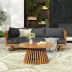 Christopher Knight Home Claremont Patio Sofa and Coffee Table Set, 2 Piece - Image 5