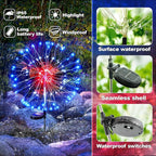 Anordsem Solar Garden Lights Outdoor: Bendable Copper Wire - Image 5