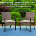 PHI VILLA 5 Pieces Outdoor Dining Set - Image 2