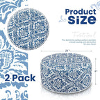 Outdoor Inflatable Ottoman Waterproof Pouf Ottoman - Image 2