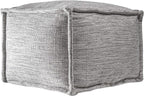 nuLOOM Sofia Casual Solid Indoor/Outdoor Filled Ottoman Pouf 14" x 20" x 20" - Image 3