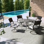 Pamapic 5-Piece Outdoor Dining Set - Image 6