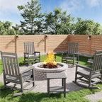 HDPE Rocking Chair Outdoor Set of 2 - Image 9