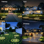 4 Pack Solar Flood Light, Security Lights, Pathway Lights - Image 3