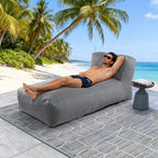 Outdoor Bean Bed Chair Sun Lounger, Outdoor Couch Sofa - Image 5
