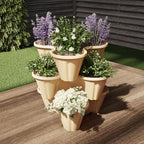 Set of 3 Stacking Planter Tower - Image 5