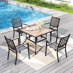 PHI VILLA 5 Pieces Outdoor Dining Set - Image 5