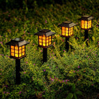 GIGALUMI Solar Lights for Outside, 8 Pack Flickering Flame LED Solar Outdoor - Image 8