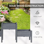 Outsunny Raised Garden Bed - Image 4