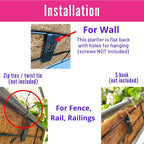 LaLaGreen Wall Mounted Planters - Image 3