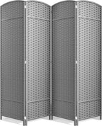 Sorbus 4 Panel Room Divider 6 ft. Tall by Sorbus