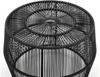 Furniture of America Ysar Boho Rattan Round Coffee Table Outdoor - Image 14