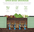 Best Choice Products 8x2x2ft Outdoor Metal Raised Garden Bed, Rectangular Deep - Image 3