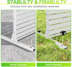 Outdoor Privacy Screen, Freestanding Privacy Fence Panels - Image 5