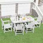 HDPE Outdoor Patio Dining Set - Image 8