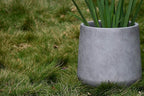 Kante 15.3" Dia Round Concrete Planter, Outdoor Indoor Large Plant Pots - Image 13