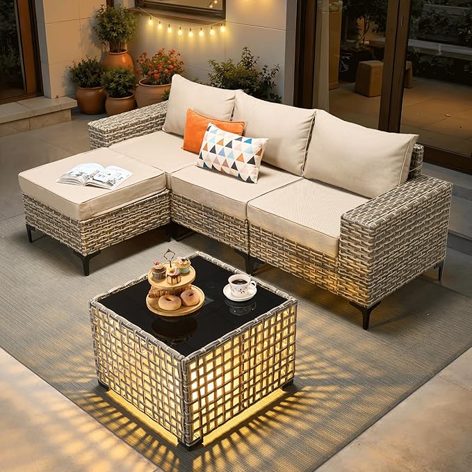 ovios 5-Piece Patio Furniture Set by OVIOS