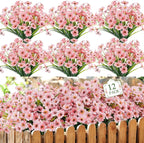 MACTING 12 Bundles Artificial Flowers by MACTING