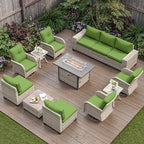 13-Piece Outdoor Patio Furniture Set by MuphyersPatioFurniture