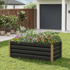 Garvee Large Aluminum Raised Garden Bed 6.5' x 2.5' x 16", Open-Bottom Jumbo - Image 2